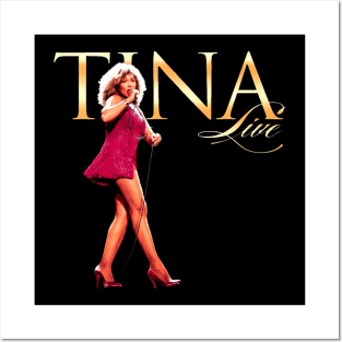 Tina Turner t-shirt Posters and Art